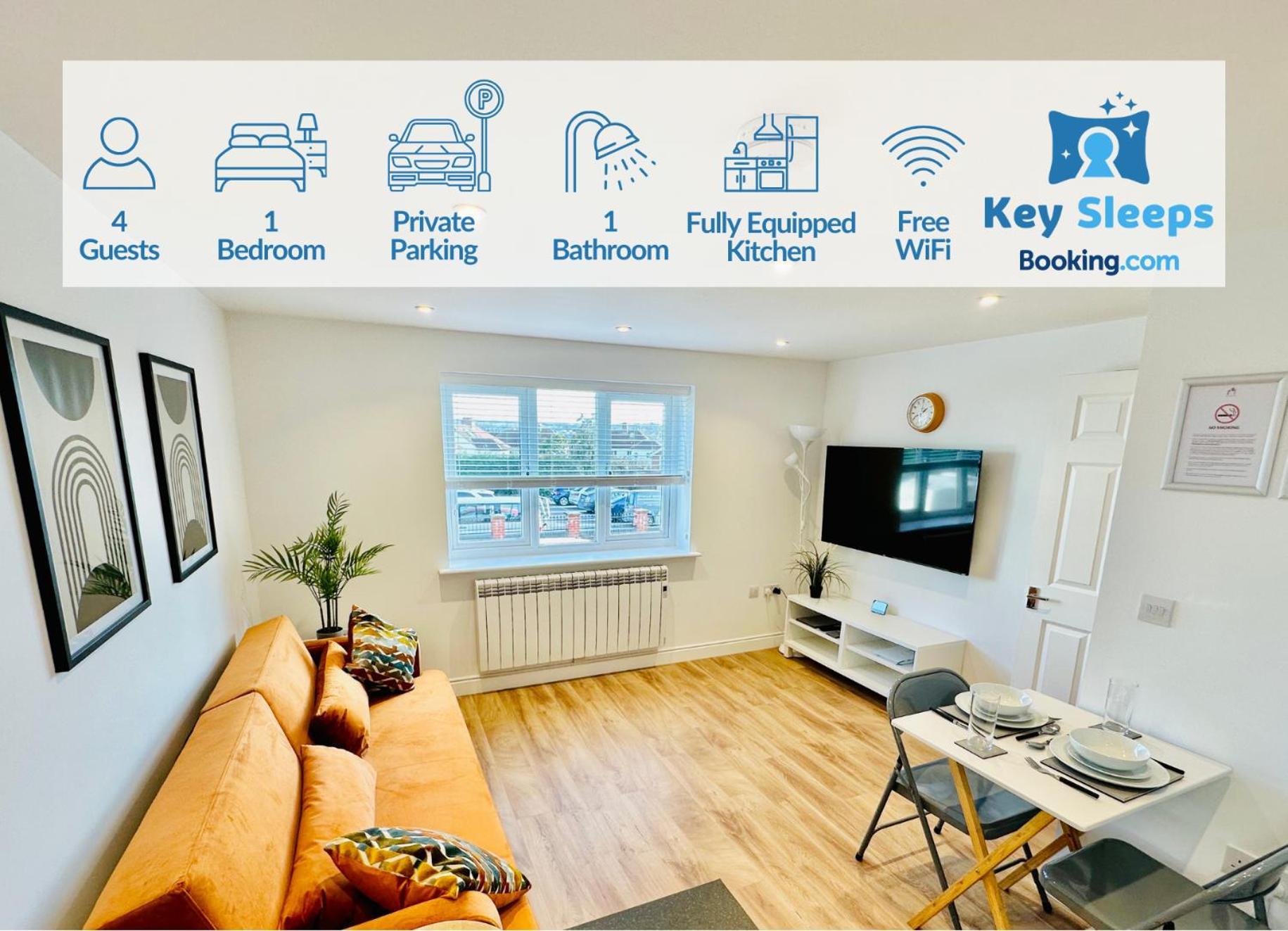 Ferienwohnung Private Parking Stylish Great Location Guildford Exterior foto